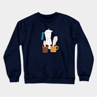 Coffee for two Crewneck Sweatshirt